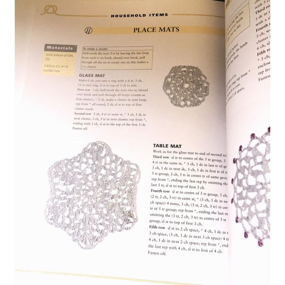 Miniature Crochet Projects in 1/12 Scale by Roz Walters Book Softcover - Picture 6 of 15